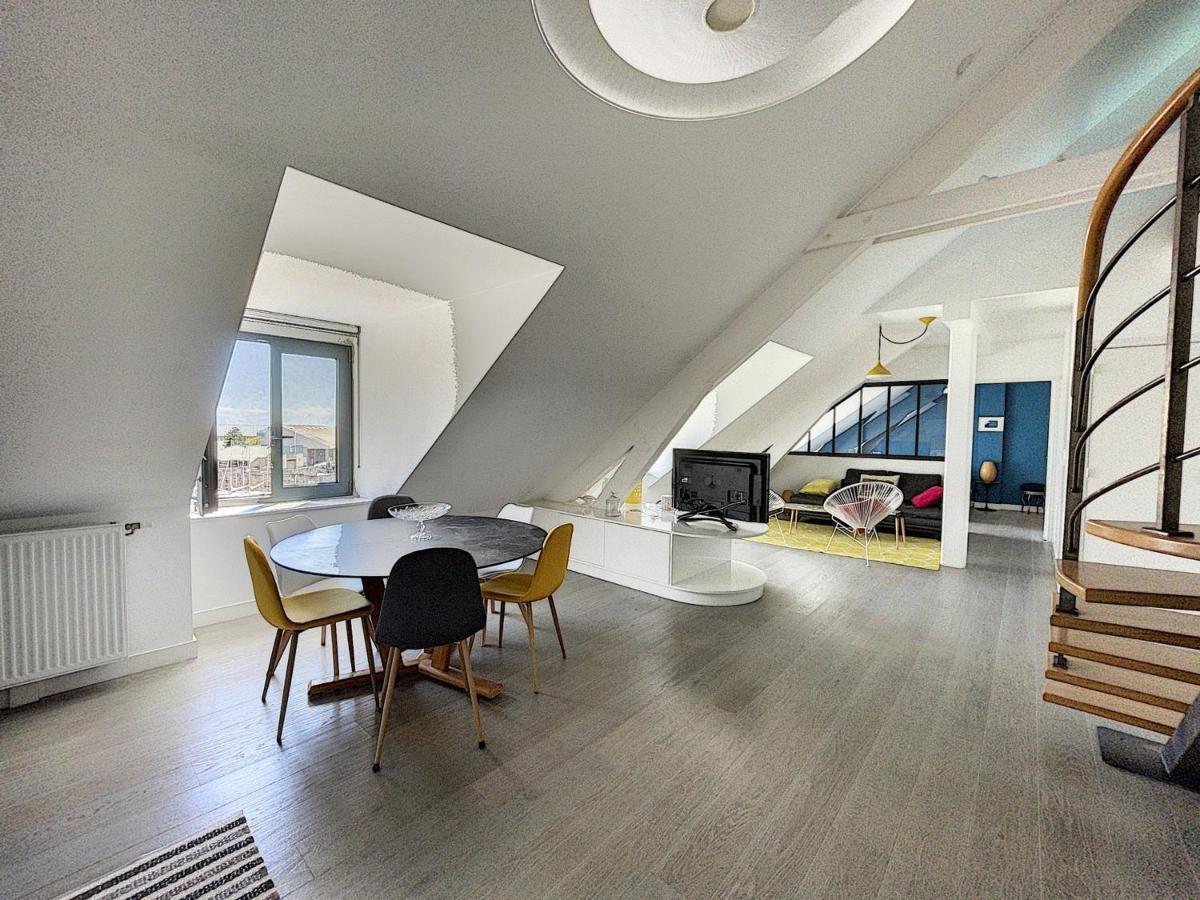 Duplex De Standing En Centre-Ville Avec Parking, Proche Port Et Plage - Fr-1-361-377 Granville Exterior photo